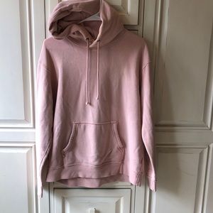 Abercrombie + Fitch rose pink sweatshirt